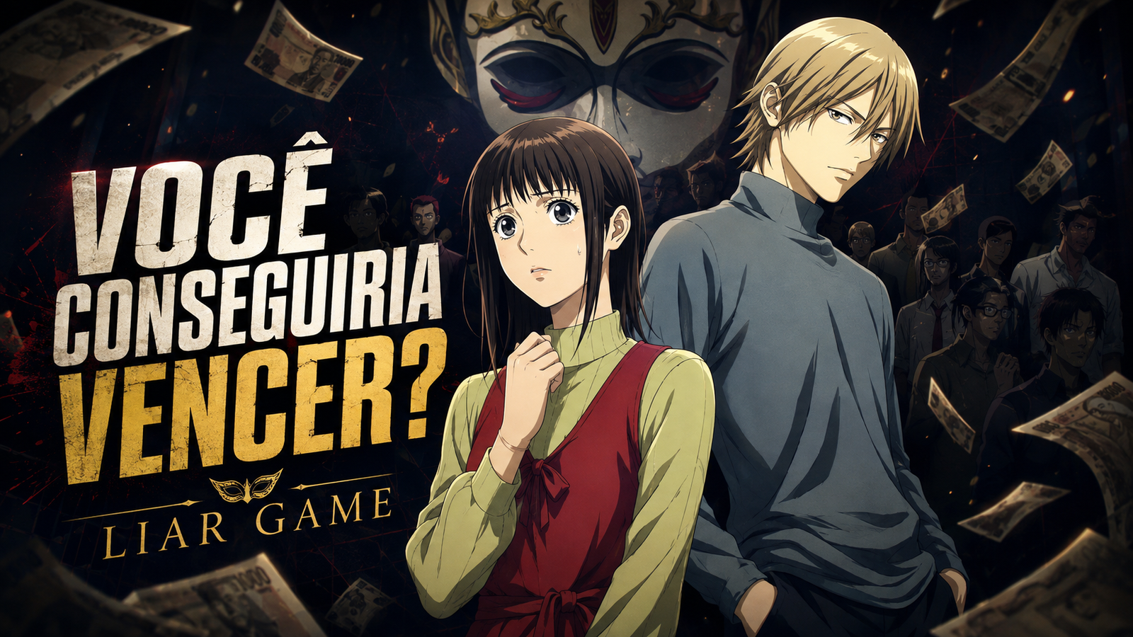 Capa: Liar Game vale a pena? Conheça o anime de jogos psicológicos