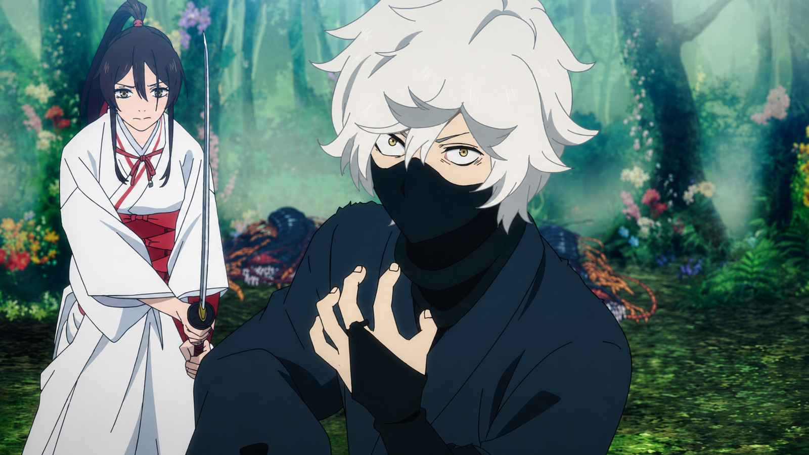 1. Hell’s Paradise — 3 animes de ação para assistir: Hell’s Paradise, Ninja Kamui e GANGSTA