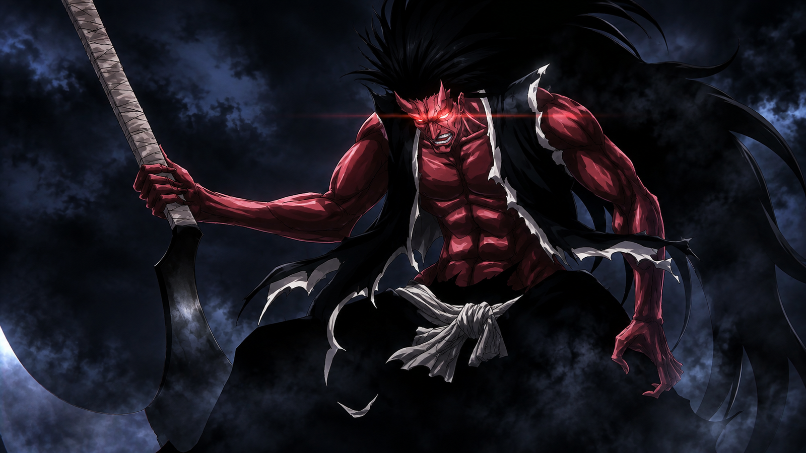 transformação do Bankai de Kenpachi Zaraki em Bleach