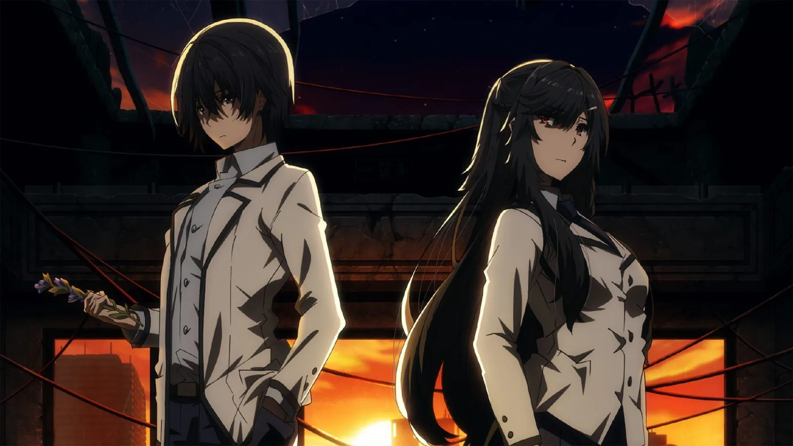Shadow e Akane Nishino do filme lost echoes